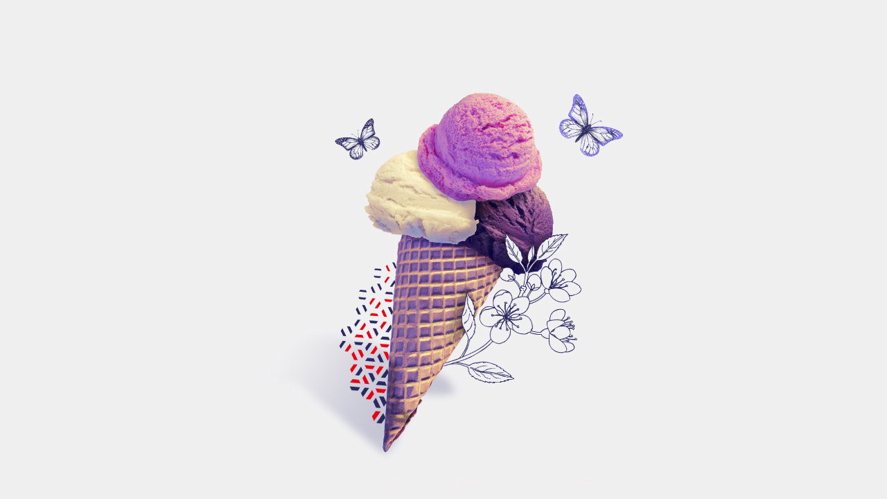 one ice cream